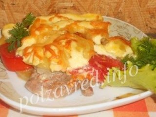 Мясо по-французски из свинины