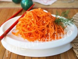 Морковка по-корейски с аджикой