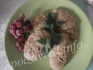 Паровые котлеты диетические