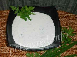 Греческий соус дзадзики