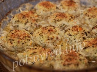 Куриные котлеты в духовке