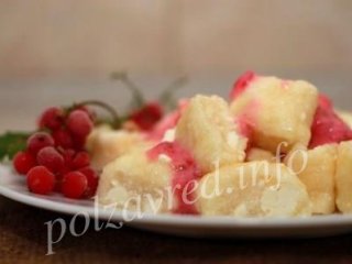 Вкусные ленивые вареники с творогом